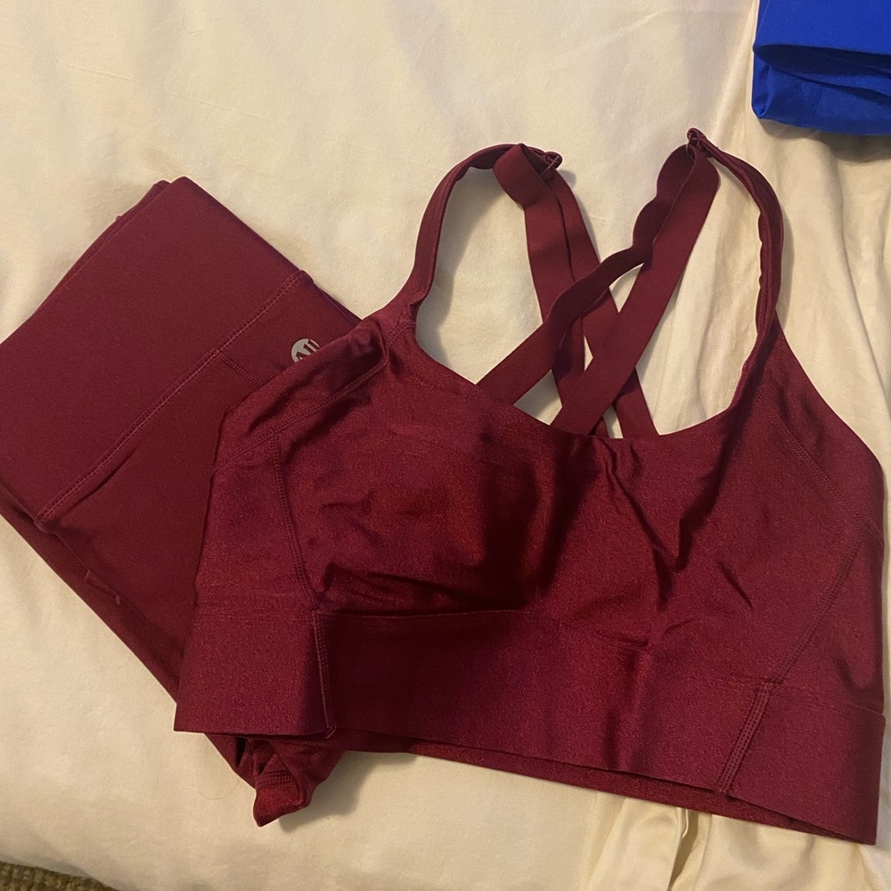 All Access Shiny Red Workout Set
